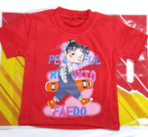 تیشرت تک دخترانه چاپ دار مدل دختر اسکیت باز