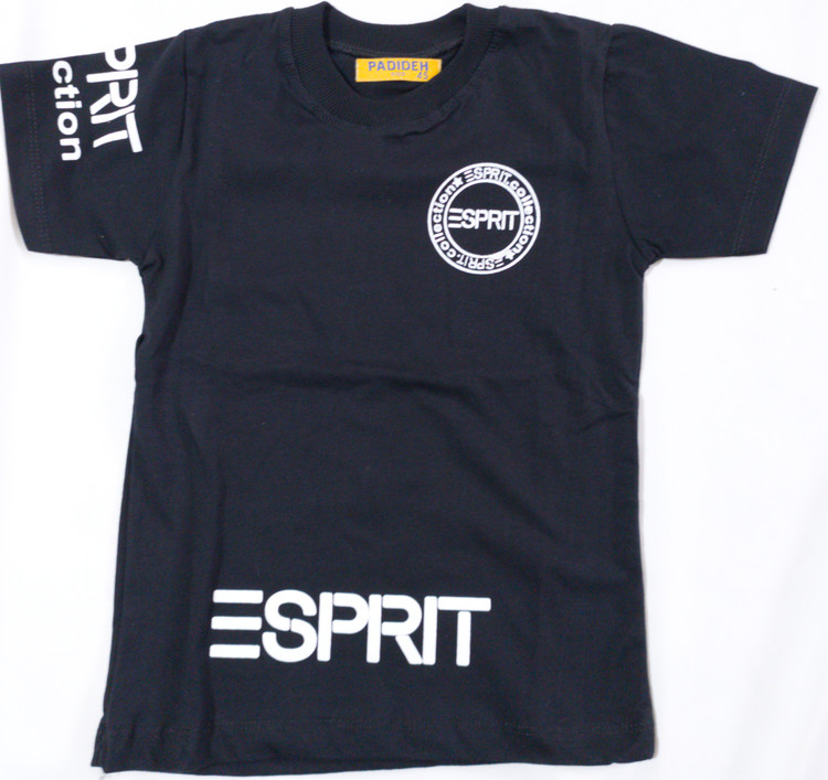 تیشرت تک مشکی پسرانه مدل sprit