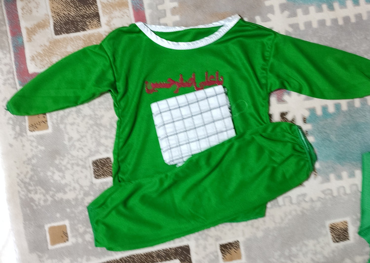 بلوز شلوار محرمی مدل علی اصغر