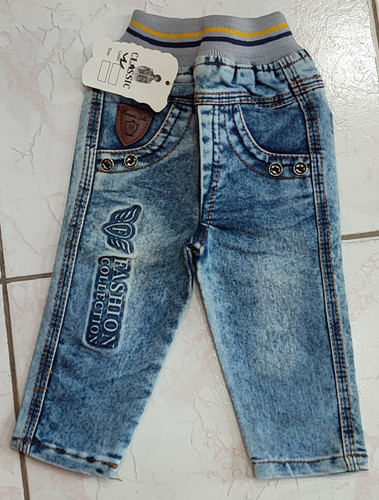 شلوار لی دخترانه مدل جیب نما