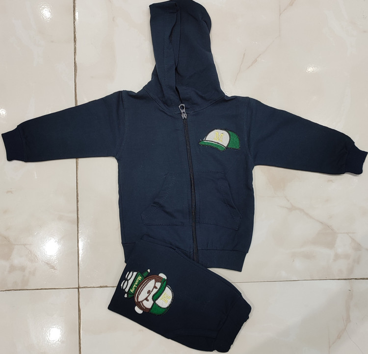 سویشرت شلوار پسرانه مدل کلاه