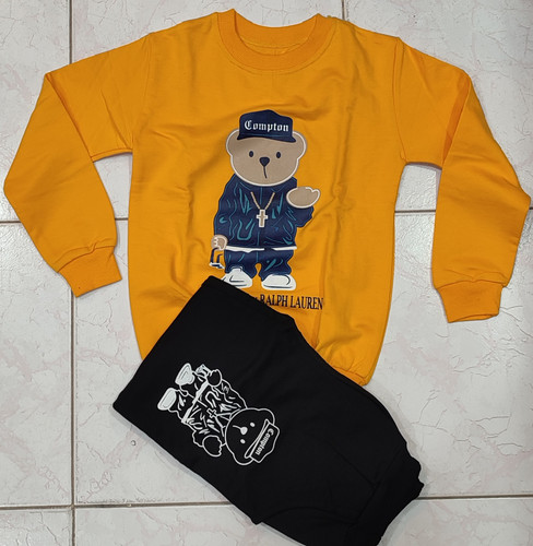 بلوز و شلوار پسرانه مدل خرس