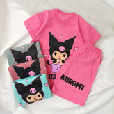 تیشرت و شلوارک دخترانه مدل کرومی