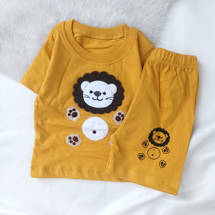 تیشرت شلوارک پسرانه مدل شیر