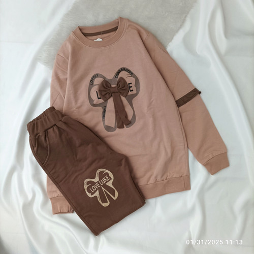 بلوز و شلوار دخترانه مدل پاپیون