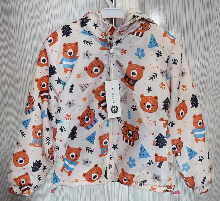 کاپشن پسرانه مموری مدل فانتزی خرسی