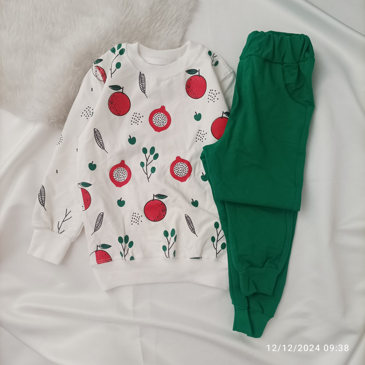 بلوز شلوار دخترانه مدل انار